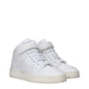 Saint Laurent Scarpe da ginnastica Lax Donna's Pelle Bianca/Bianco Ottico