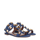 Valentino Garavani Women's Sandals Fabric Blue/Denim