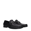 Salvatore Ferragamo Grandioso Men's Loafers Black Leather