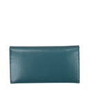Jil Sander Women's Wallet Blue/Laguna Leather
