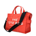 Marc Jacobs Handbags The Tote Bag Women Fabric Orange/Electric Orange