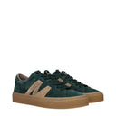 Moncler Monaco 2 Men's Sneakers Suede Green/Dark Green