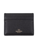 Valentino Garavani 락스터드 여성용s 가죽 문서 홀더 블랙