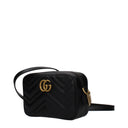 Gucci Women's Leather Crossbody Bag Black