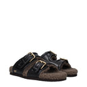 Valentino Garavani Slides And Clogs Women Leather Black