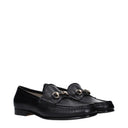 Gucci Mujers Mocasines de cuero negros