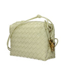 Bottega Veneta Women's Yellow/Ice Cream Leather Crossbody Bags