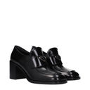 Prada Women's Black Leather Décolleté