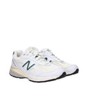 New Balance Sneakers 990 Men's Leather White/Green