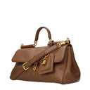 Dolce&Gabbana Women's My Sicily Handbag Brown/Caramel Leather