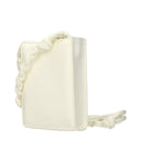 Jil Sander Tangle Crossbody Bag Women Leather White/Eggshell
