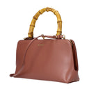 Jil Sander Goji Handbag Women Leather Pink