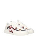 Valentino Garavani Men's Sneakers White/Black Leather