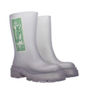 Off White Men's Transparent Pvc Boots