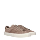 Moncler Sneakers Monaco 2 Men's Suede Brown/Taupe