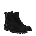 Off White Men's Suede Black Boots