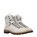 Eleven Men's Gray Suede Ankle Boots