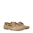 Tod's Men's Gommino Moccasins Suede Beige/Biscuit