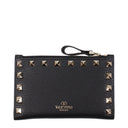 Valentino Garavani Women's Document Holder Leather Black