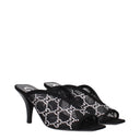 Gucci Women's Sandals Fabric Black