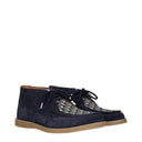 Christian Dior Derby Men's Suede Blue/Beige