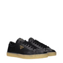 Prada Men's Sneakers Black Leather