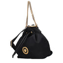 Versace Women's Handbags Black Fabric