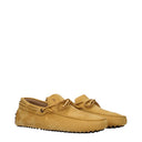 Tod's Men's Suede Yellow Moccasins
