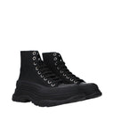 Alexander Mcqueen Baskets Tread Slick Hommes Tissu Noir