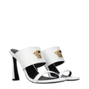 Versace Damens Sandalen aus weißem Leder