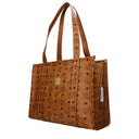 Mcm Women's Shoulder Bag Fabric Brown/Cognac