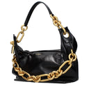 Balmain Shoulder Bags Women Black Leather