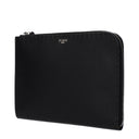 Fendi Selleria Pochette Men's Leather Black