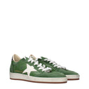 Golden Goose Sneakers Ball Star Men Leather Green/Silver