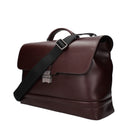 Pineider Men's Work Bags Brown/Rum Leather