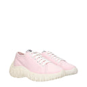 Miu Miu Women's Sneakers Fabric Pink/Alabaster