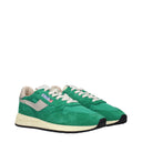 Autry Sneakers Reelwind Men's Fabric Green/Grey