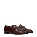 Gucci Women's Moccasins Brown/Chestnut Leather