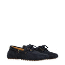 Tod's Women's Gommini Loafers Blue Suede