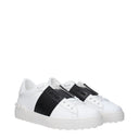 Valentino Garavani Women's Sneakers White/Black Leather