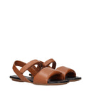 Hogan Mujers Sandalias Marrón/Piel Piel