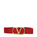 Valentino Garavani Women's Belt Leather Black/Red