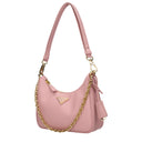 Prada Re Edition Shoulder Bags Women Peach/Pink Leather