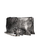 Tom Ford Damess Handtassen Pythonleer Zilver/Zwart