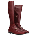 Gucci Women's Boots Leather Red/Ancora