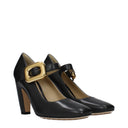Bottega Veneta Women's Black Leather Pumps