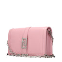 Versace Women's Shoulder Bags Pink Leather