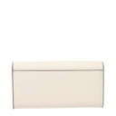 Michael Kors Women's Wallet Beige/Light Cream Leather