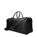 Kiton Men's Black Leather Shoulder Bag