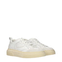 Salvatore Ferragamo Sneakers Cassina Men's Leather White/Light Gray